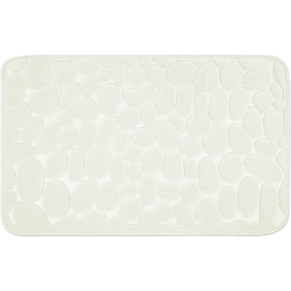 Bademåtte med Memory Foam, Skridsikker Bademåtte, Vaskbar og Hurtig
