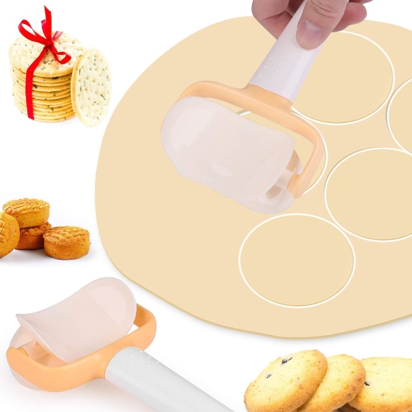 Cookie Cutter, 3 bitar Plast Cookie Form Kit Multifunktionell C