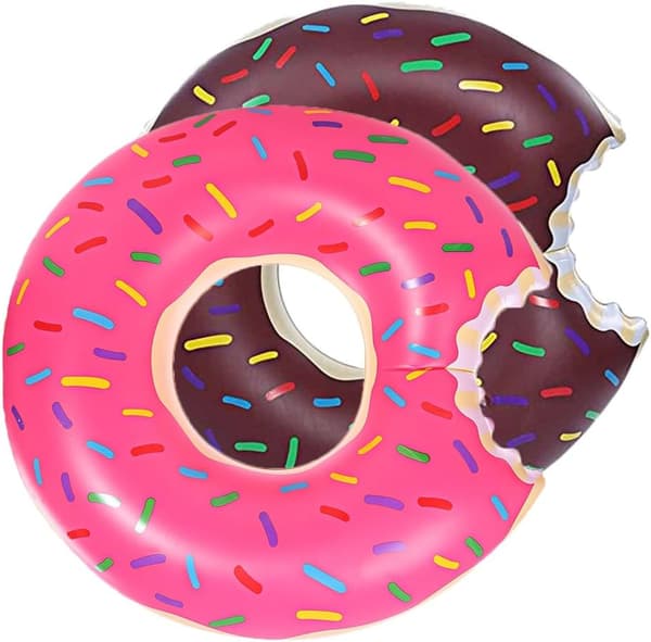 1 stk Barnas Donut Bademadrass Donut Badeleke Donut Bademadrass