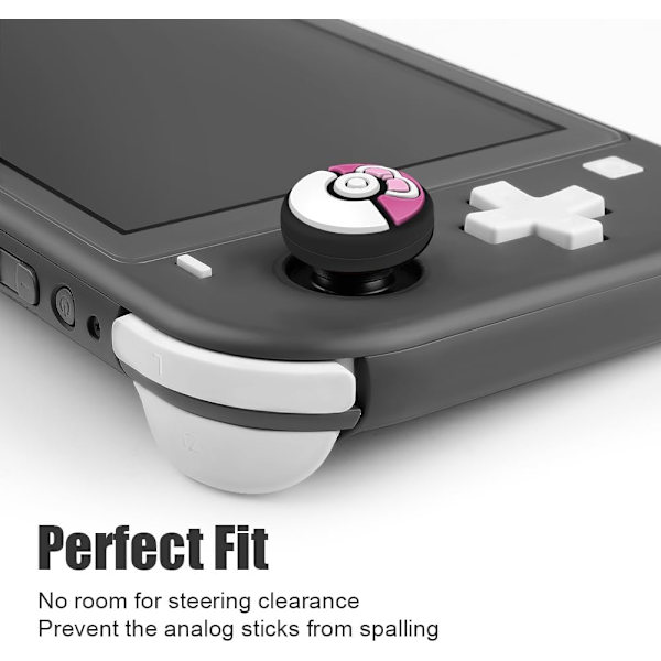 Switch Joycon Tumgreppskåpor, Mjuka Silikon Joystick-skydd Kompatibla med Nintendo Switch/OLED/Switch Lite, Analo