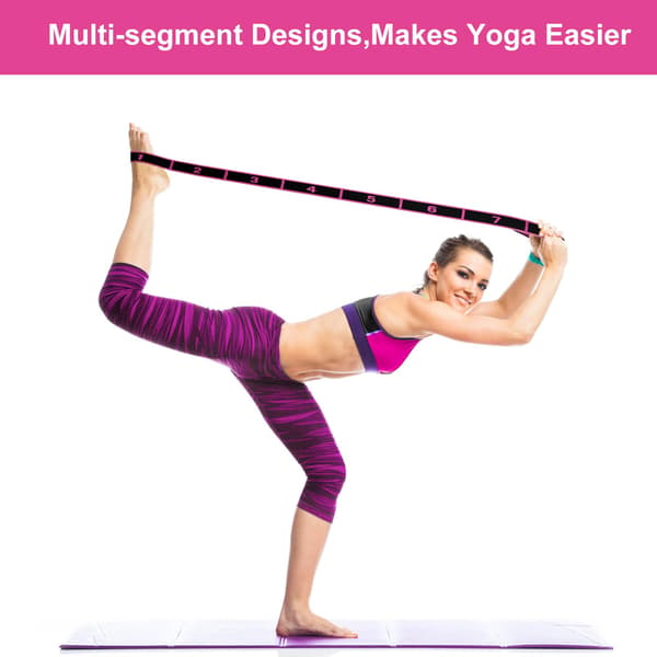 1 elastisk yogabånd til strækudstyr