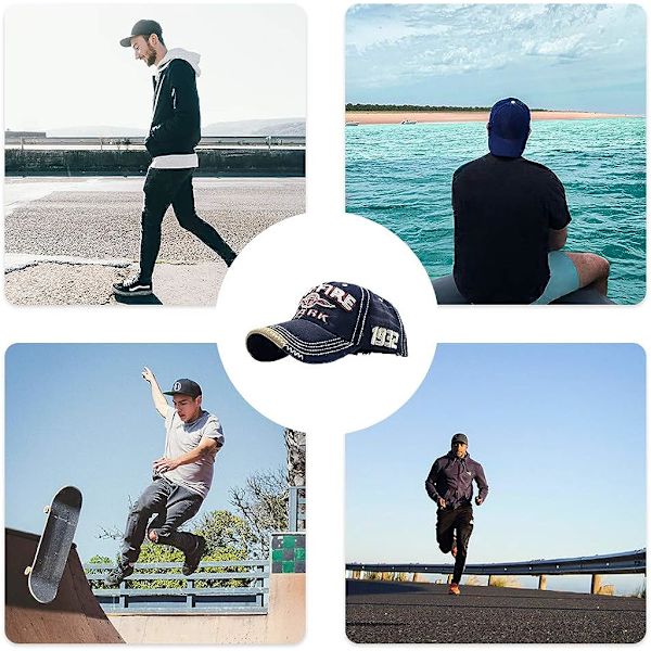 Vintage Baseball-lippis Miehet Spark Kirjaimet Lippi Snapback Hip Hop Litteä