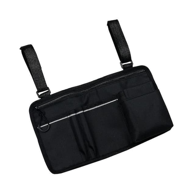 Rullestolarmrest Tilbehør, Walker Side Bag Oppbevaring Rullestolveske For Walker, Rollator, Elektrisk Scooter