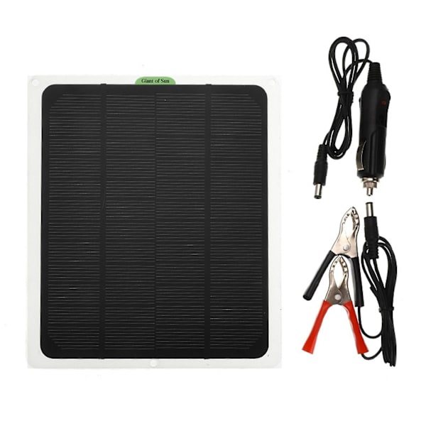 22w solcellepanel 12v trickle oplader batterioplader kit vedligeholdelsesbåd Rv bil
