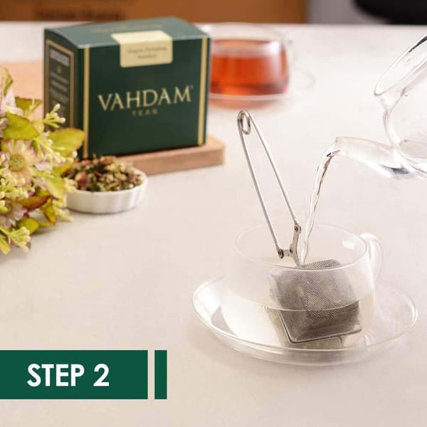 Original te-infuser - Te-infusere til løs te - 18/8 rustfrit stål