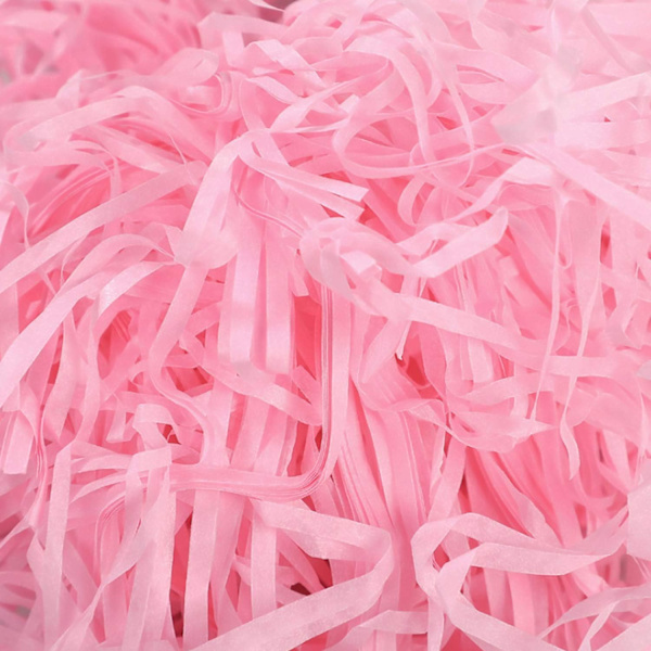 100 Grammaa Silppupaperia (Punainen), Silputtu Kraft Raffia Paperitäyte