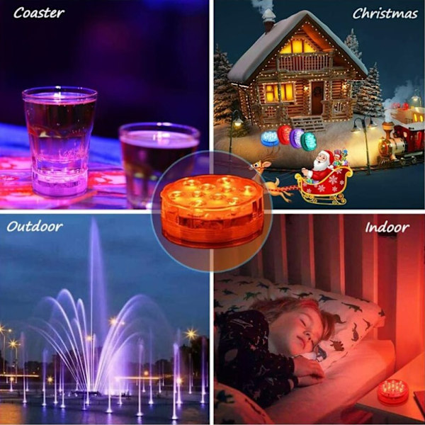 LED Swimmingpool Lys LED Dykkerlys, Belysningstid 30 - 50