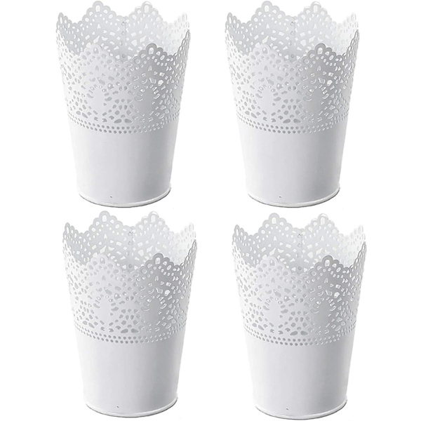 4-pak makeup-arrangør - makeupbørsteholder - multifunktionsopbevaringsboks med stor opbevaringsplads