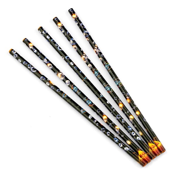6 avtakbare spissdrillpenner og vanndrillpenner