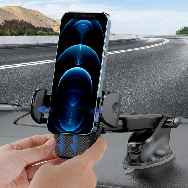 Bil mobiltelefon holder 360 grader drejelig bil mobiltelefon