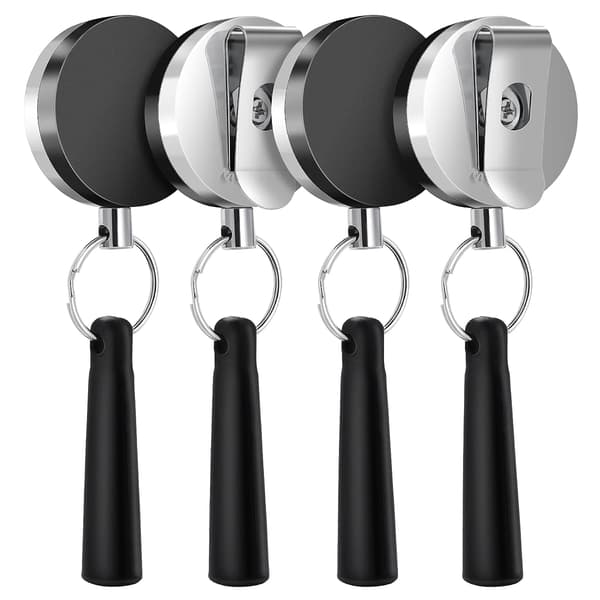 4-pack tung retractable pennhållare