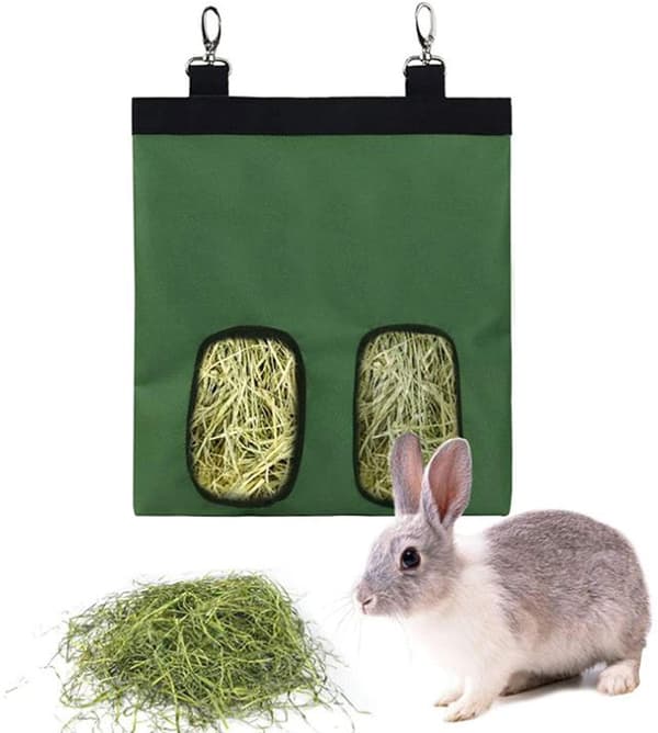 Foderpåse för husdjur Kanin Stor Kapacitet Hängande Höpåse Hamster