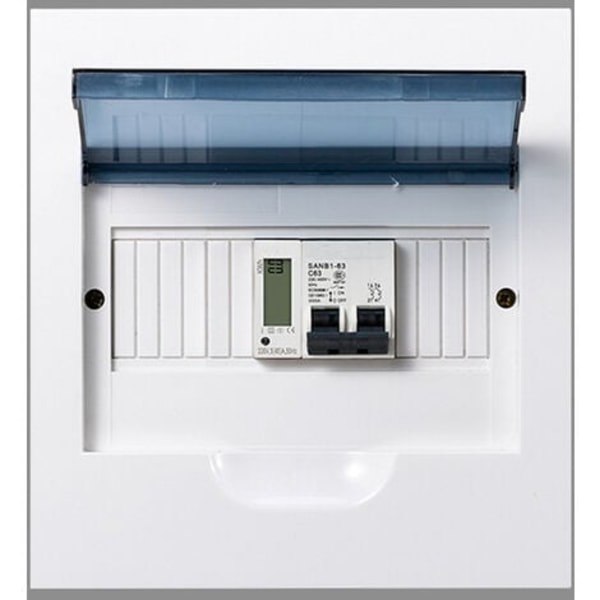 45 A ENFAS ELEKTRISK MÄTARE ENFAS LCD-DISPLAY MID