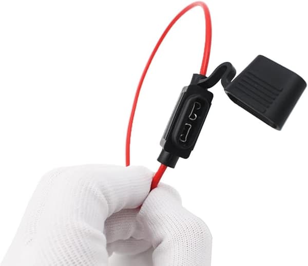 5 stk. 16awg Medium Insert Blade Sikringsholder med Tråd, DC 32v 20A