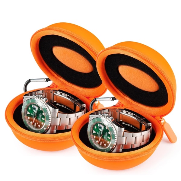 1 portabel cirkulär watch för alla klockor under 50 mm (2 orange bitar )