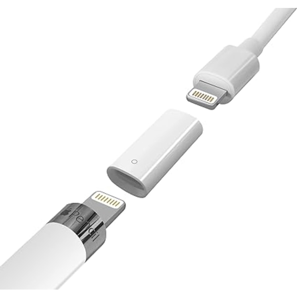 Adapter för Apple Pencil Lightning-adapter laddningskabel för