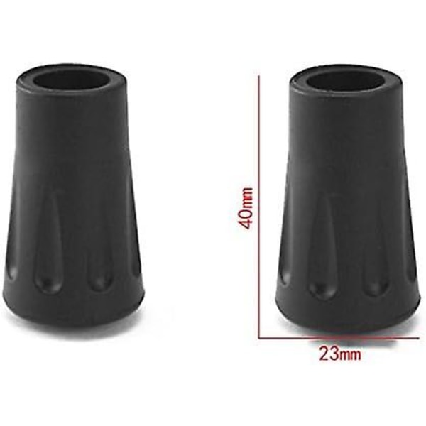 50 kpl korvaavat kumikärjet vaellussauvoille kävelysauvoille vaellussauvoille 4cm