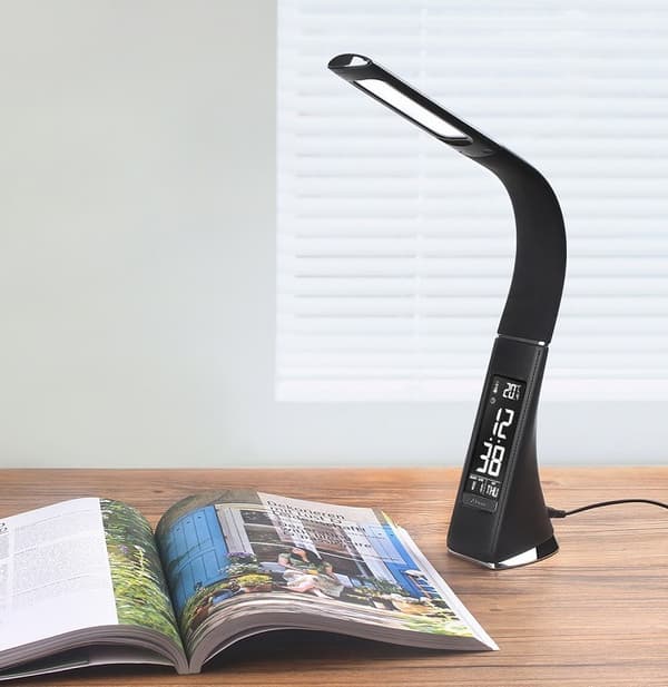 U2 LED Eye Guard Bordlampa USB-kontakt Evighetskalender Liten