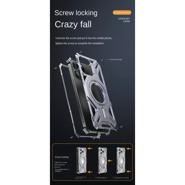Naken Air Cooling-fodral i aluminium för iPhone 16