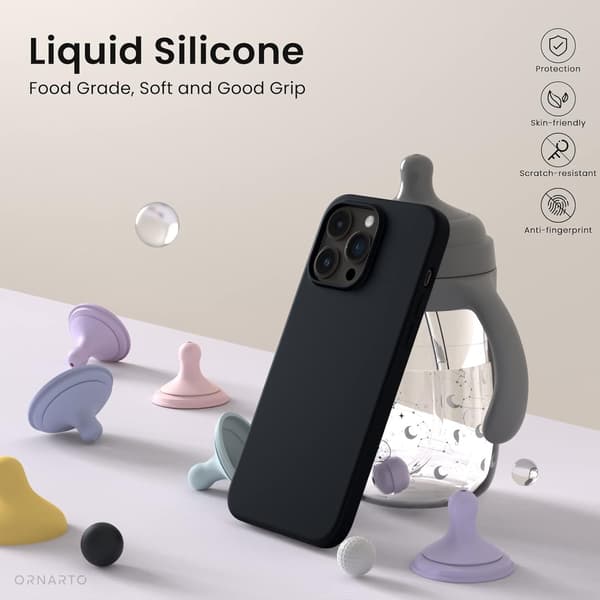 iPhone 14 Pro Cover, Flydende Silikon Cover (til iPhone 14 Pro)