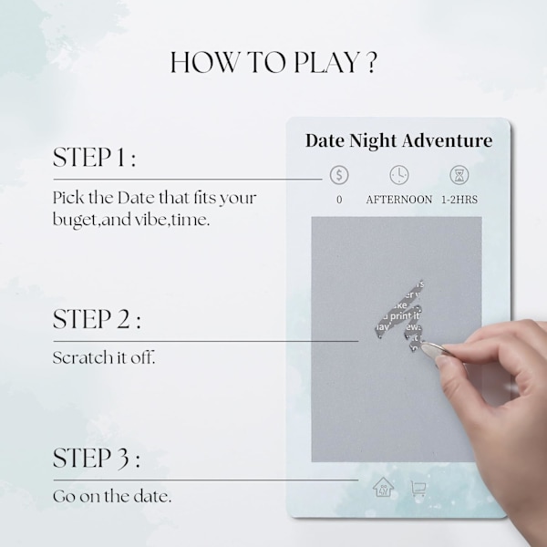 40 dateideer for par - Unike skrapelodd for date night
