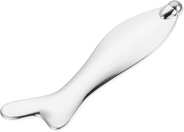 1 stk (Sølv) Healeved Rustfrit Stål Skrab Plade Krop
