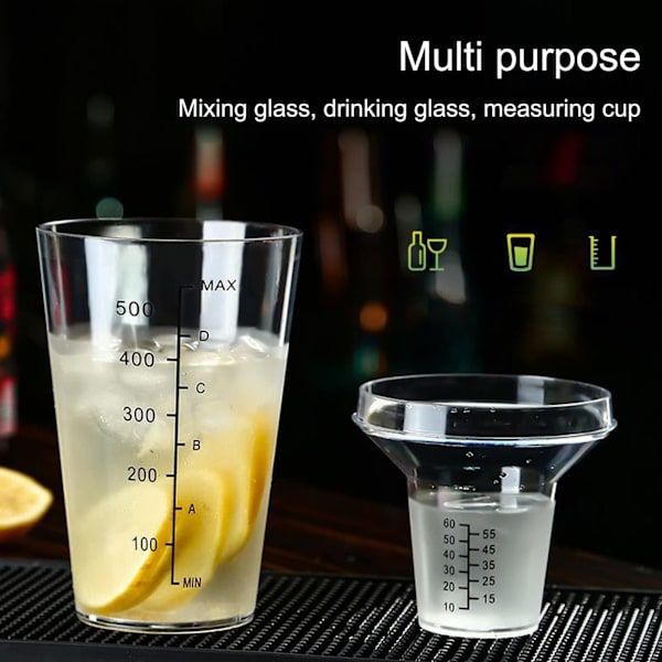 Cocktail shaker er faldfast