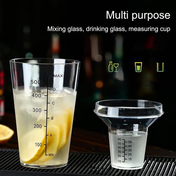 Cocktail shaker er fall-sikker
