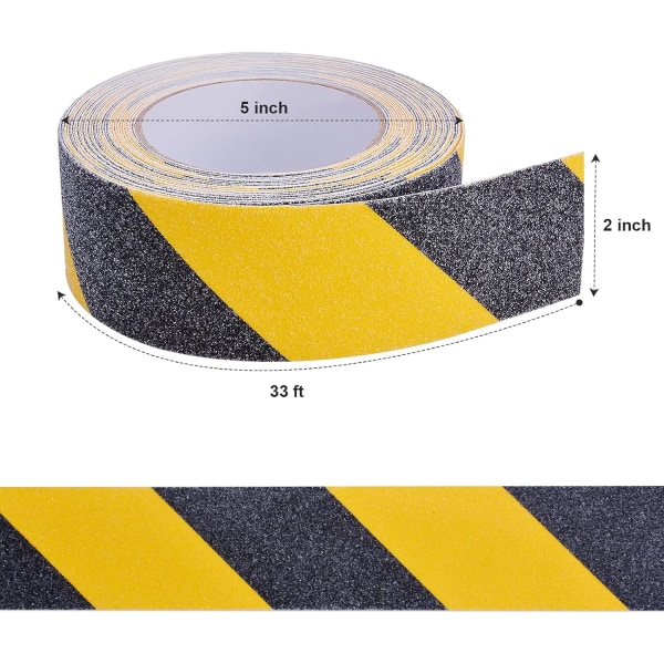 Antislip-trapper til trapper, 5cm*10m, selvklebende antislip-tape