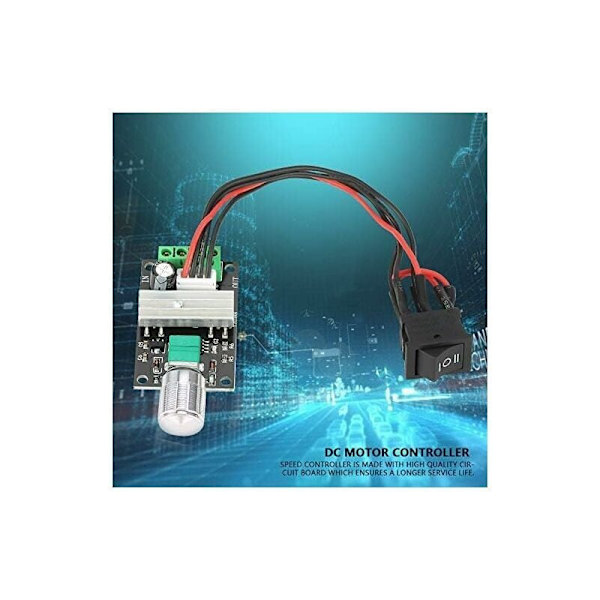 Hastighedskontrol til 12 volt motor, DC motorstyring, Dc 6V