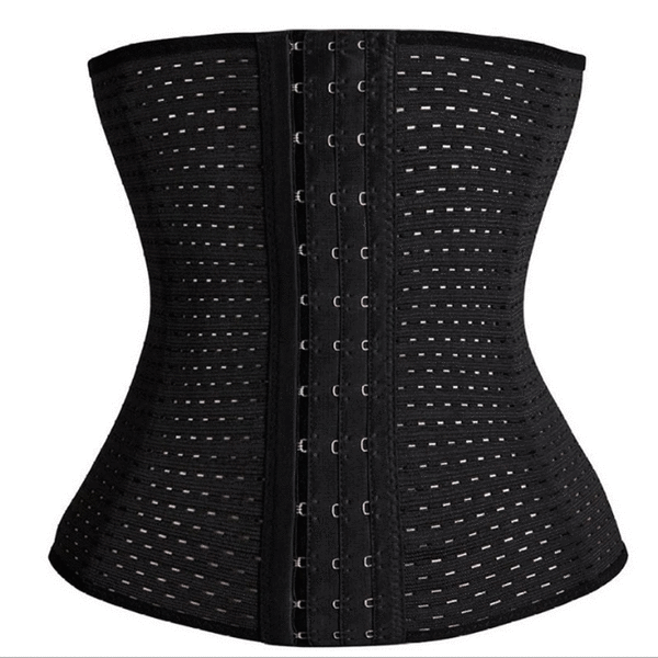 1st (svart, XS) waist trainer för evakuering av viktminskningsbälte