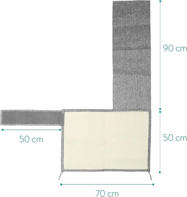 Katt-ripesmatte - venstre sidebeskyttelse sofa møbler gulv