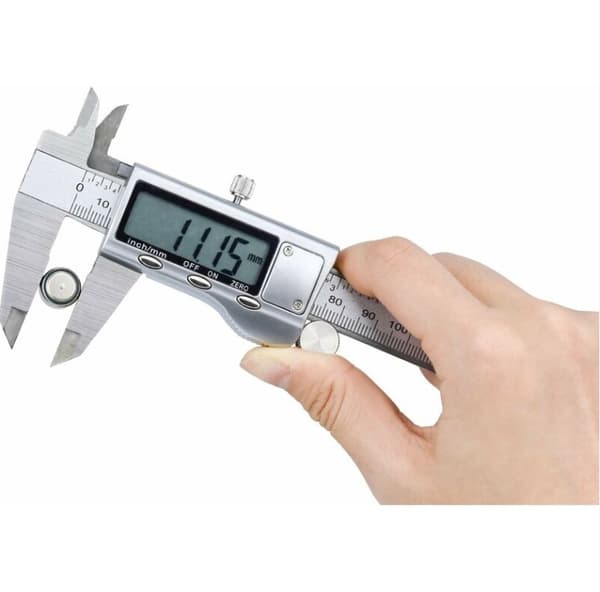 150 mm Digital Målestok i Rustfrit Stål 304 Premium Stor