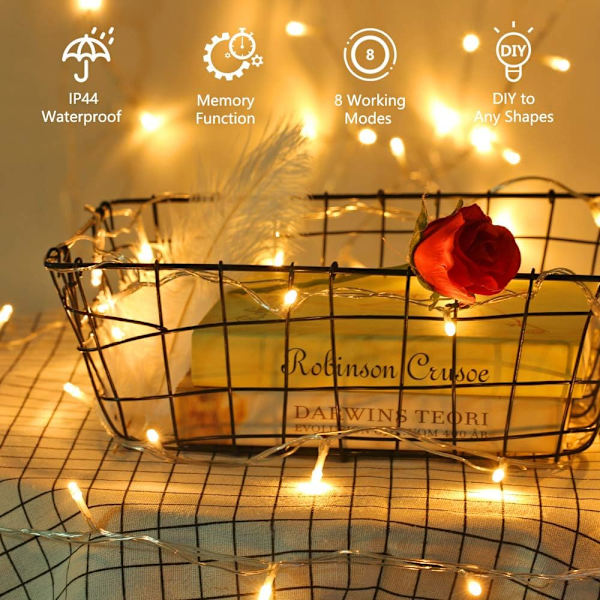 pc Varmvit 10M 100 LED Inomhus Jul Sagostreng