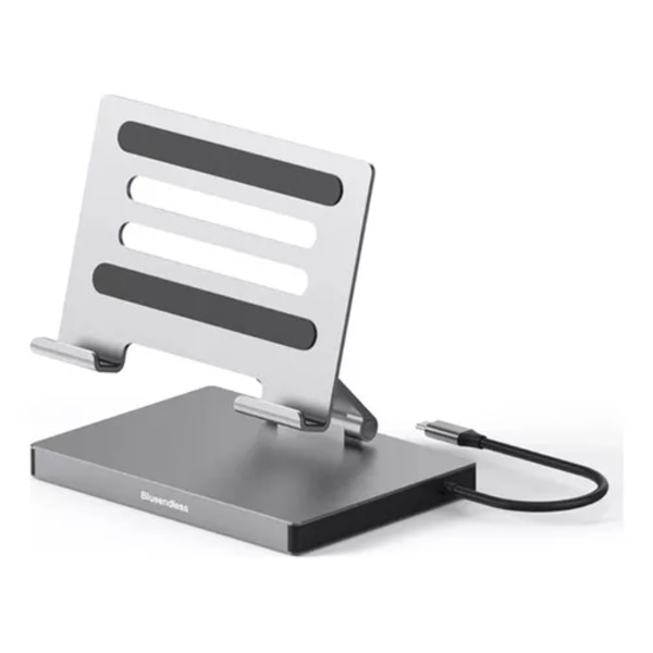 9-i-1 USB-C 3.0-hubb, dockningsstation, HDMI 4K, laptopstöd
