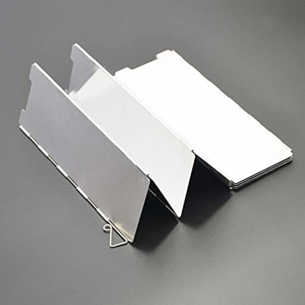10-panel vindskydd i aluminium