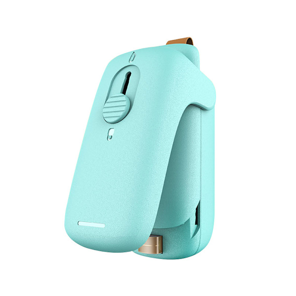Grøn Mini Forsealer, 2 i 1 Mini Pose Forsealer Pose Forsealer med
