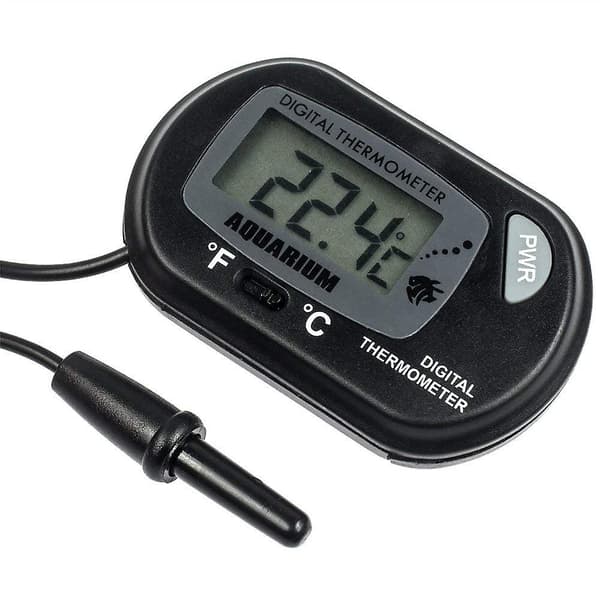 Akvarietermometer LCD Digital Termometer med Sugkopp
