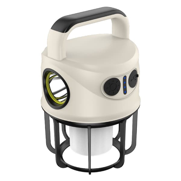 Multifunktionell Bärbar Campinglampa Dimbar USB Laddningsbar