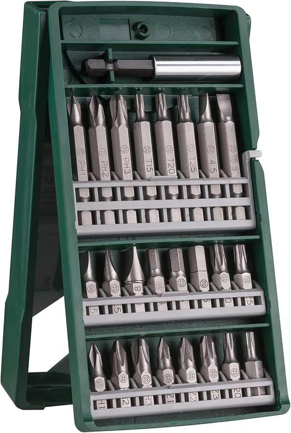 25 X-formade skruvbitsar Elektrisk borr X-formad elektrisk