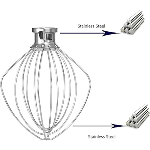Langallinen vispiläosa KitchenAid Tilt-Head -sekoittimelle
