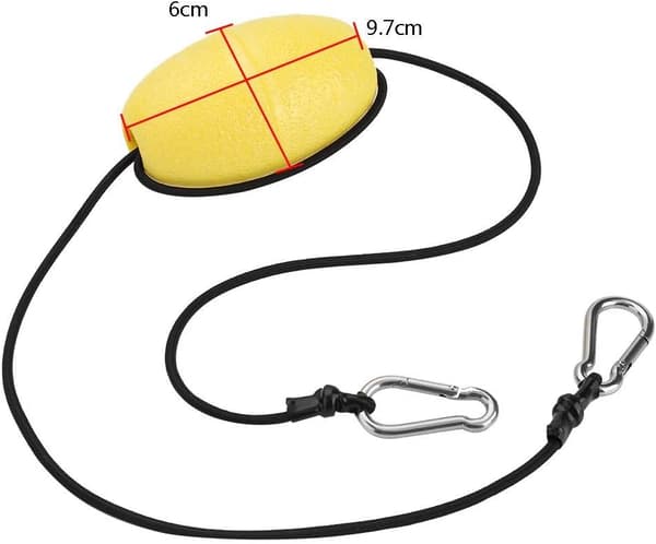 1 stykke drivanker med EVA-bøye og klips for sleping