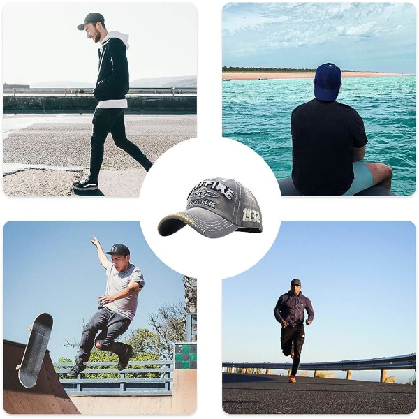 Vintage Baseball-lippis Miehet Spark Kirjaimet Lippi Snapback Hip Hop Litteä