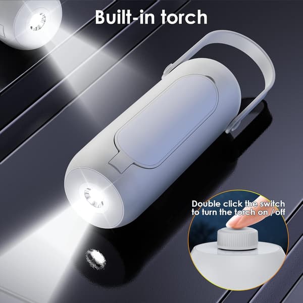 Multifunksjonelt Campinglys 10000mAh Oppladbar Utvidbar