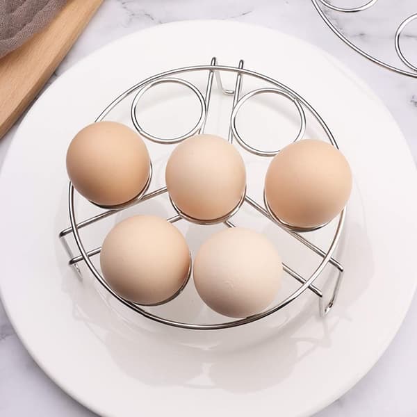 Eggdamperstativ i rustfritt stål - 1 pakke