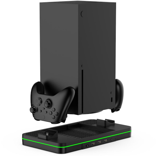 Multifunktionell laddningsstativ för Xbox Series X/S, konsolladdningsstativ