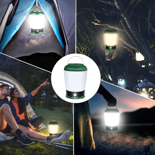 1 stk. campinglys, campinglys USB genopladeligt bærbart