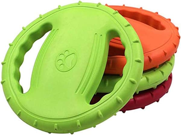 Gummifrisbee til Store Hunde Rød