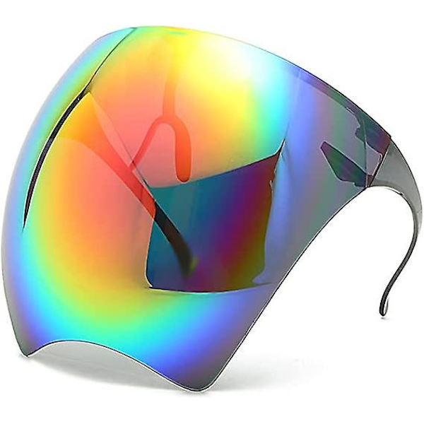 Solbriller Goggles Visor Fuld Ansigtsbeskyttelse Uv 400 Beskyttelsesbriller Passer Til Pub Bar Festival Fødselsdagsfest Jul Halloween