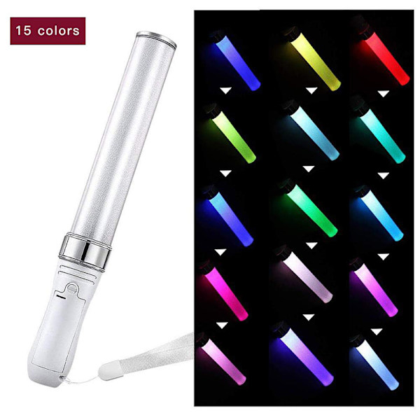 1 Kpl Konsertti Glow Stick Viisitoista Väriä Tukikeppi 25CM
